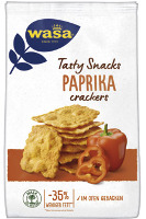 Wasa Tasty Snacks Paprika Crackers 150 g Beutel